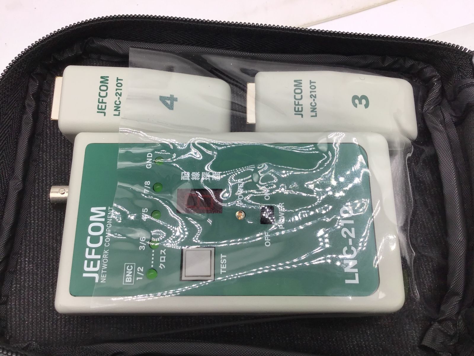  ♥に近い JEFCOM LNC-210 LANチェッカー IT_DJ 0 QO 笠寺 M 04 その他 計測 検査