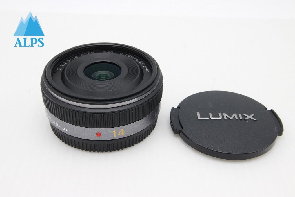 美品 Panasonic パナソニック LUMIX G 14mm F2.5 ASPH. H-H014 広角