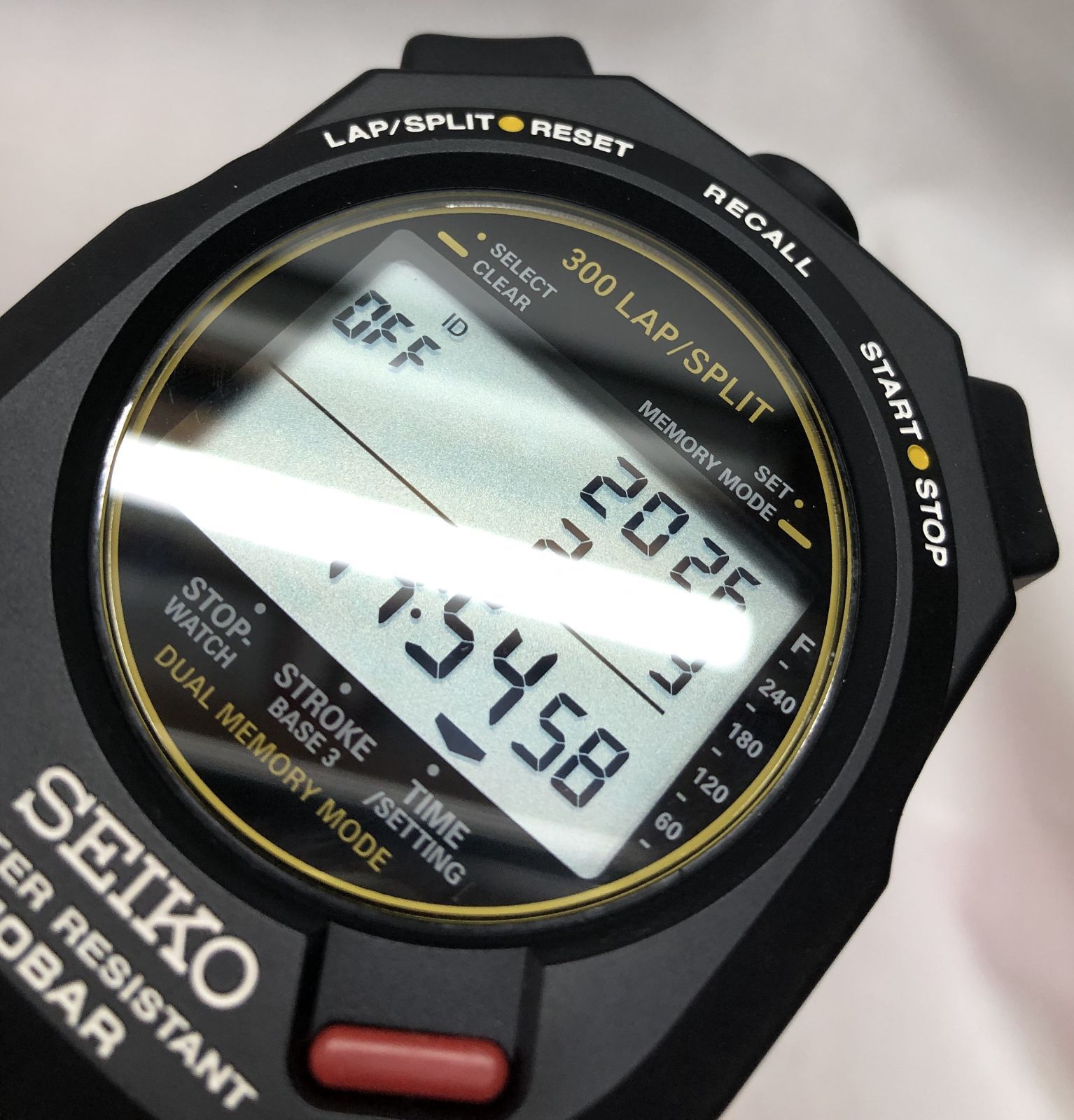 美品◇SEIKO セイコー ストップウォッチ スイミングマスター S141 10