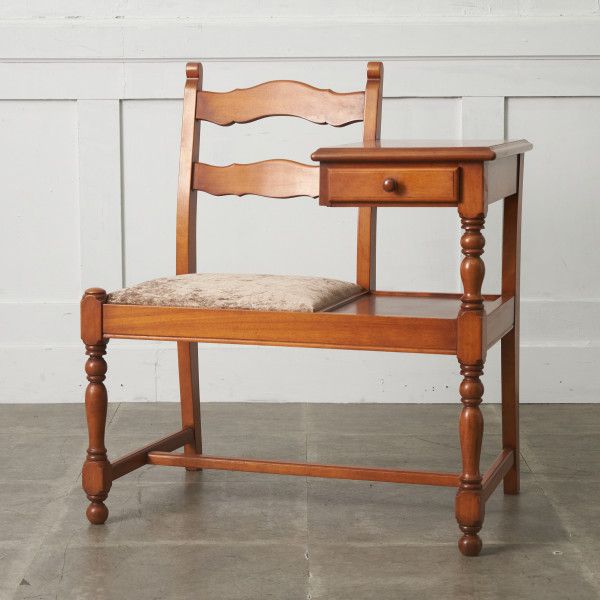 張替済 横浜ダニエル テレフォンベンチ チェア サイドテーブル