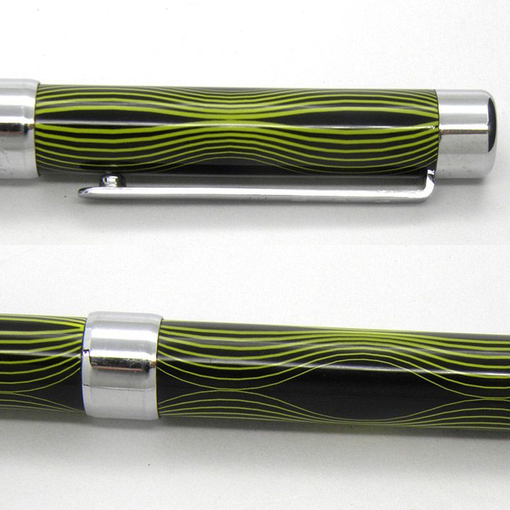  アクメ ボールペン ブランドX ホーラ 黄緑ｘ黒 カリムラシッド ACME HOOLA 筆記用具 筆記具 文房具 ブランド ネコポス配送 ボールペン本体 ボールペン