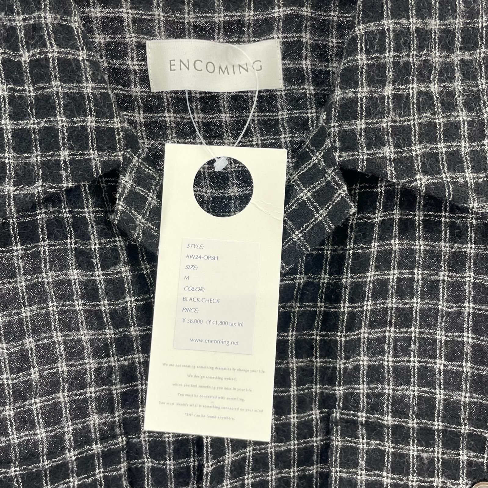 ENCOMING 24AW OPEN COLLAR SHIRT M - メルカリ