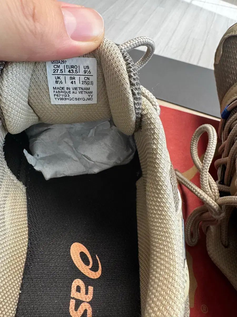  アシックス ゲル ベンチャー 6 SPS ペッパー ブラック 275 ほぼ ブラックペッパー 登山靴 トレッキングシューズ アウトドアシューズ