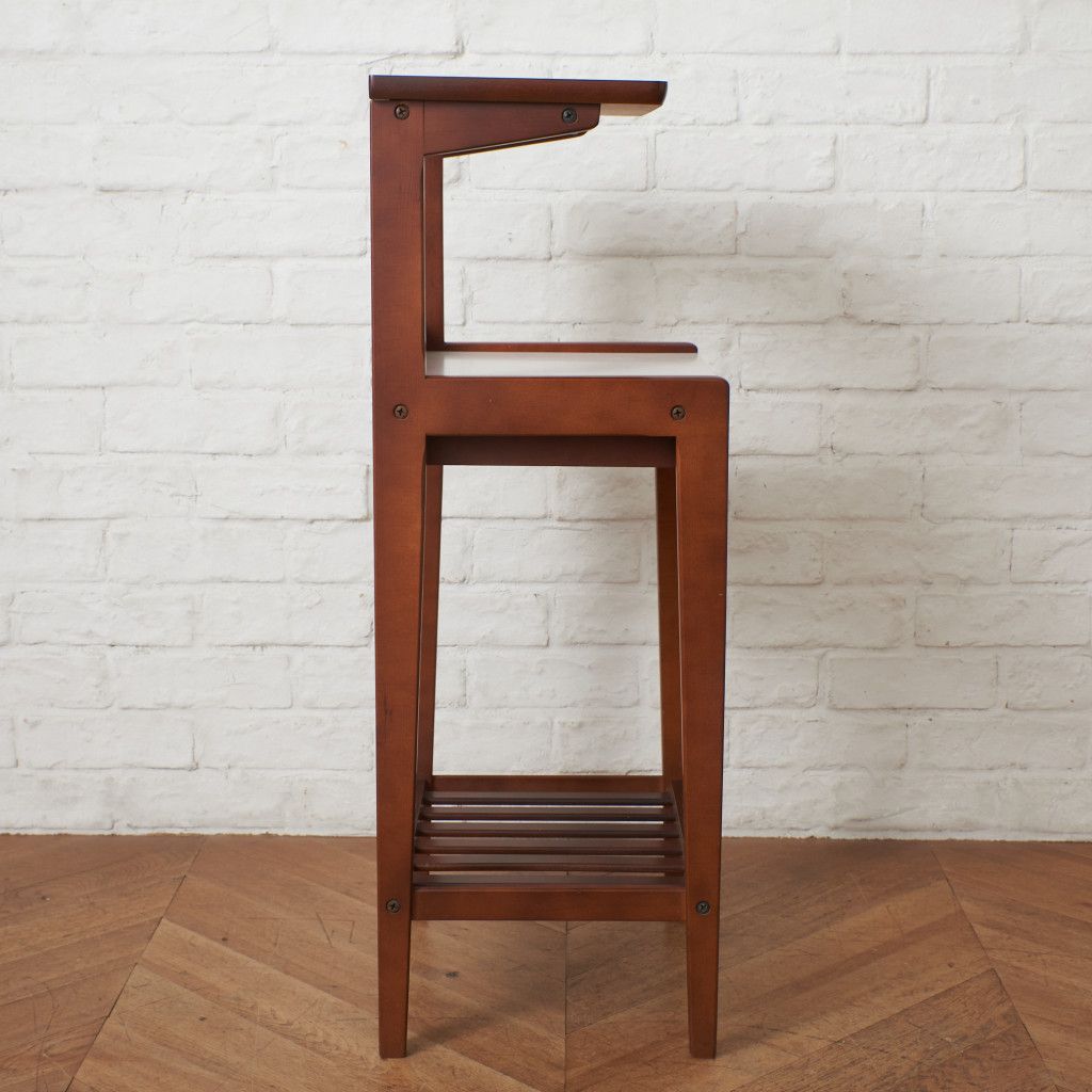 karimoku 60 年代 電話台 サイドテーブル 当時物 オールドカリモク