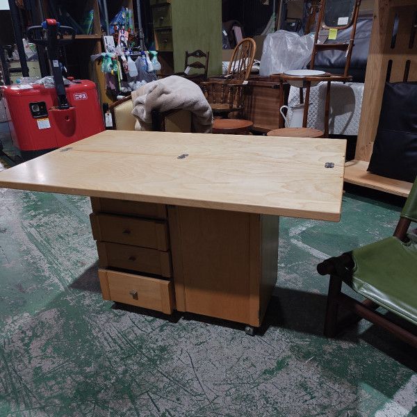 飛騨産業 キツツキ エクステンション トロリー ワゴン 拡張天板