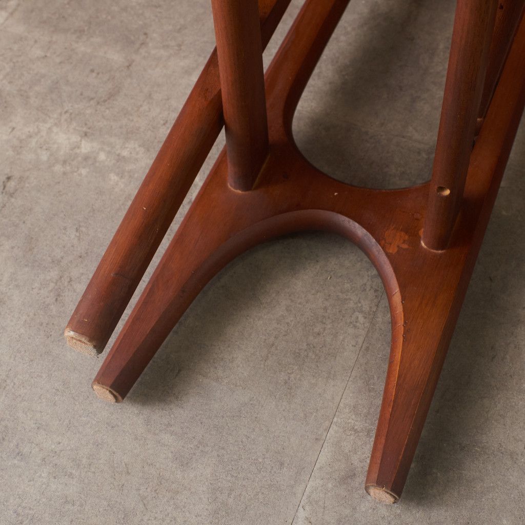 イギリス ヴィンテージ ドロップリーフテーブル チーク 北欧 スタイル