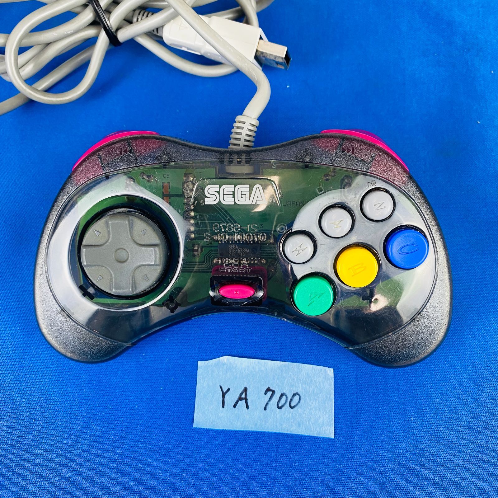 ◇YA700 セガサターン コントローラー コントロールパッド クール