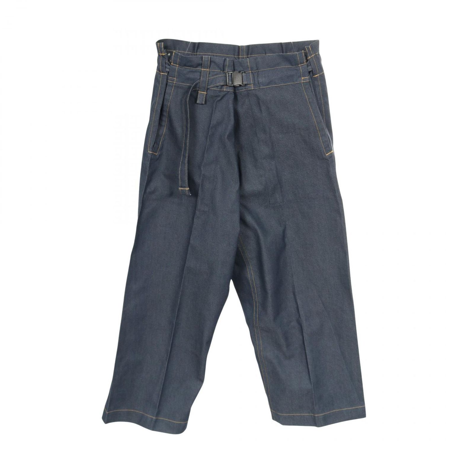 ミー イッセイミヤケ me ISSEY MIYAKE デニムパンツ インディゴブルー