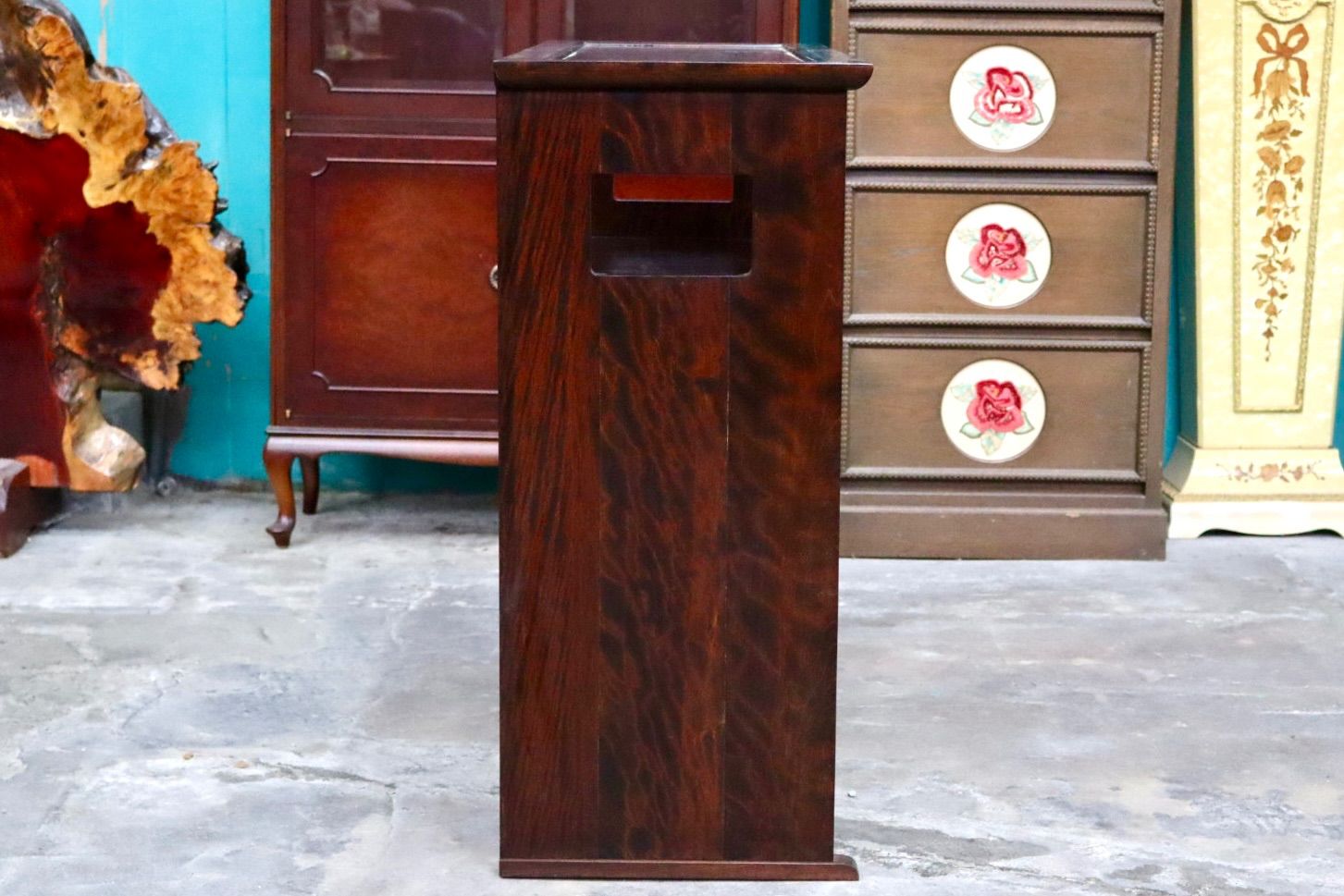 GMIH411○九州民芸家具 茶箪笥 茶棚 サイドボード キャビネット 飾り棚