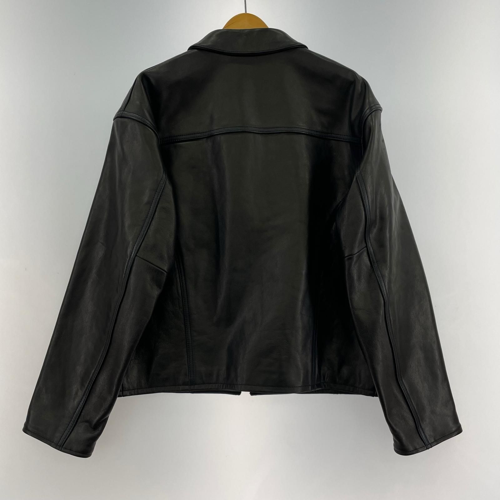 MONKEY TIME ｶｳﾚｻﾞｰｼﾞｬｹｯﾄ L ﾌﾞﾗｯｸ - メルカリ