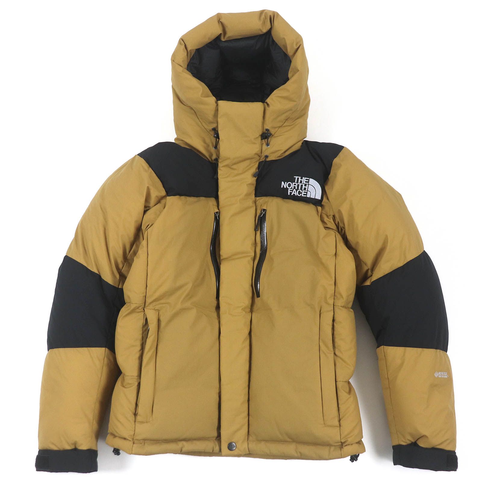 美品THE NORTH FACE ザ・ノースフェイス ND91950 Baltro Light Jacket バルトロライト ゴアテックス フーデッド ダウンジャケット ブラウン S 正規品 メンズ