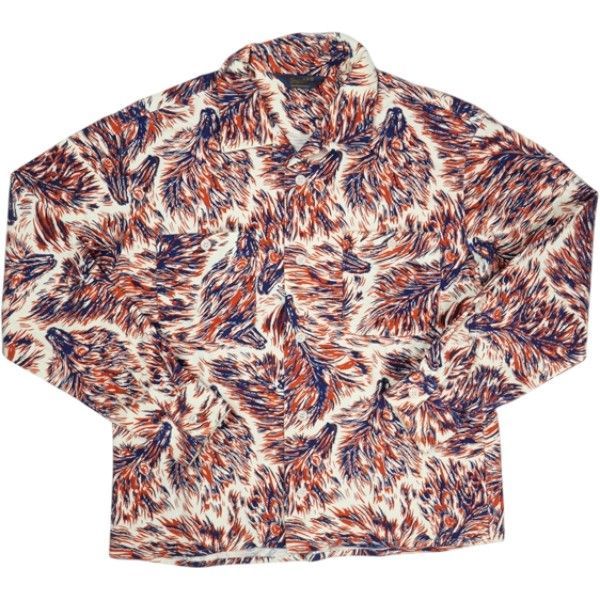 Size【S】 TENDERLOIN テンダーロイン T-PRINT FLANNEL SHT WOLF 長袖
