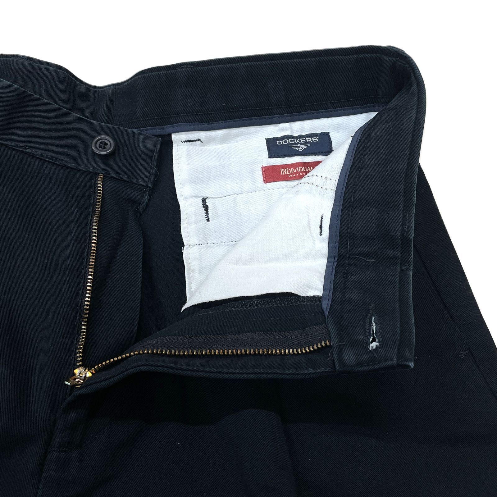 00s DOCKERS' ドッカーズ ツータックチノ 32インチ BLK/ブラック