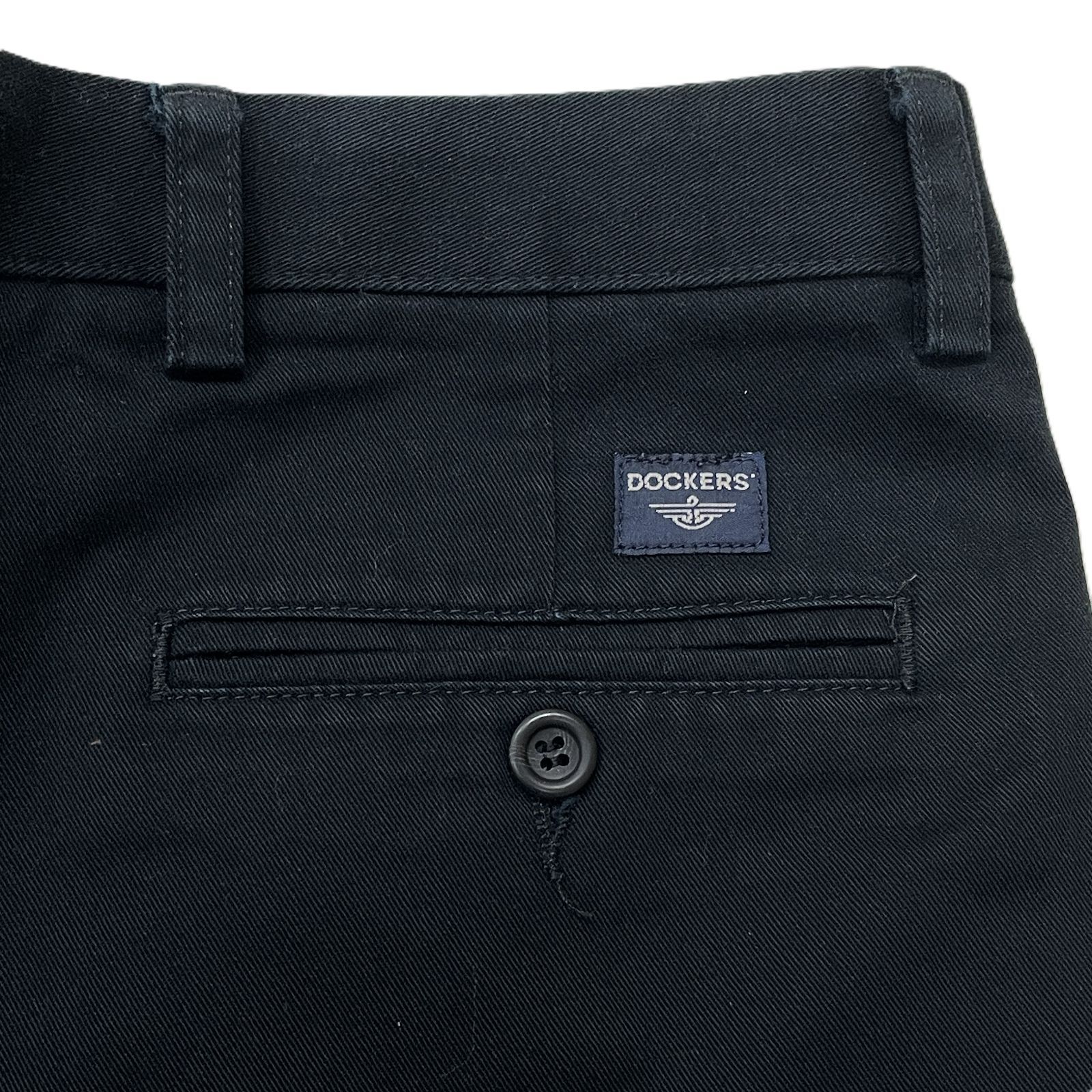 00s DOCKERS' ドッカーズ ツータックチノ 32インチ BLK/ブラック