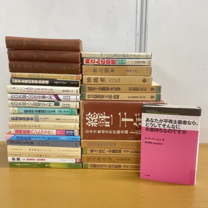 □01)【1点限り!】社会・政治 関連本まとめ売り約25冊セット/社会政策