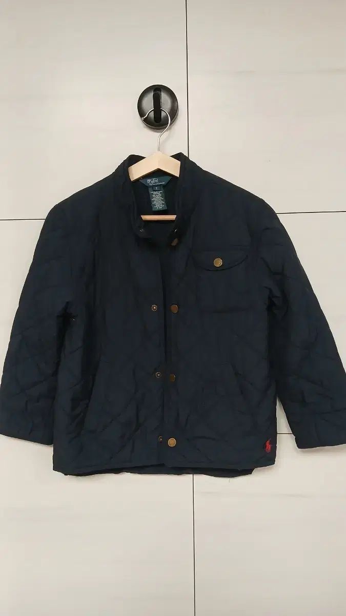 ポロ ラルフローレン ネイビー キルティング ジャケット 7T - メルカリ