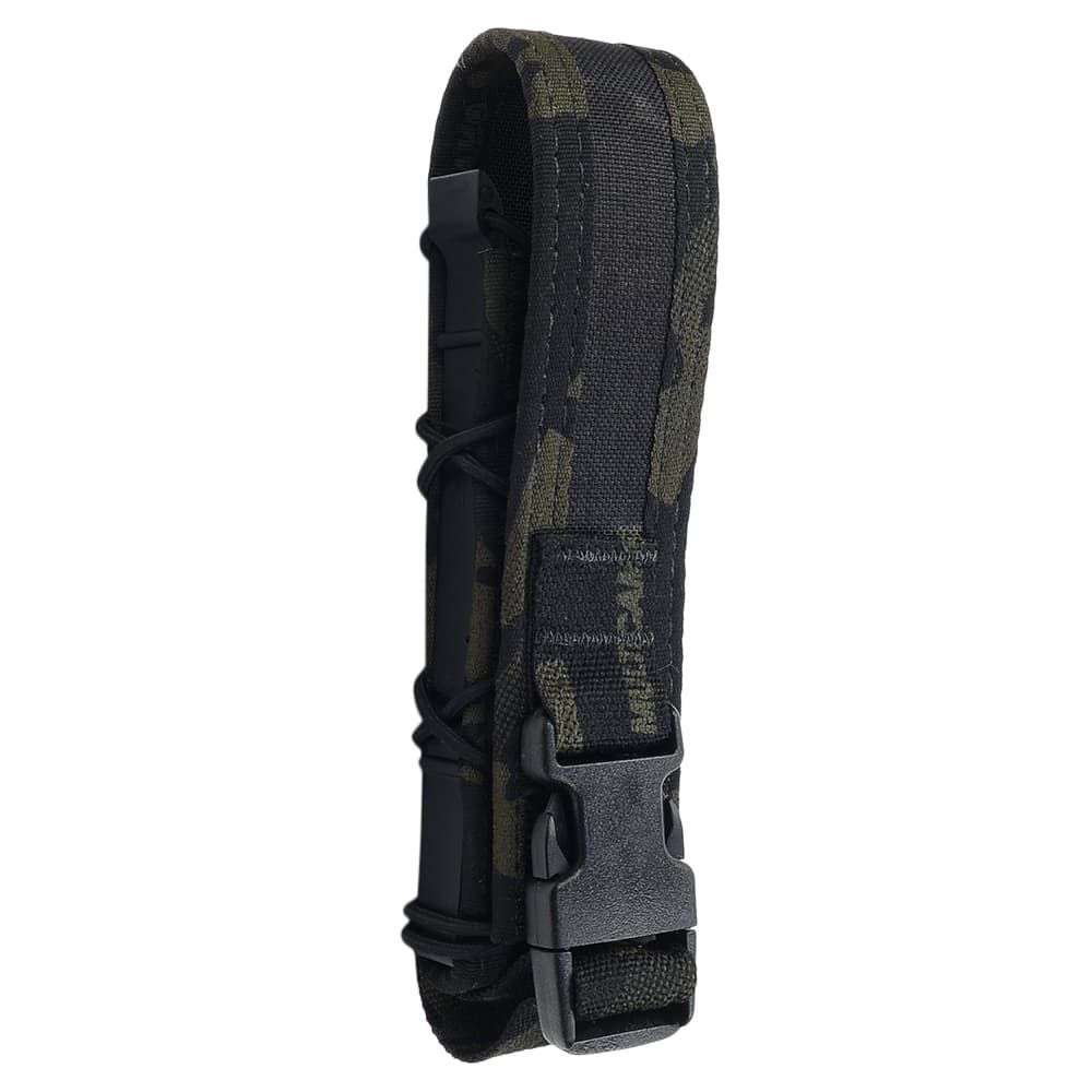 High Speed Gear SMGマガジンポーチ TACO フラップ付き MP 5|MP 7他18 EXC 0 マルチカムブラック