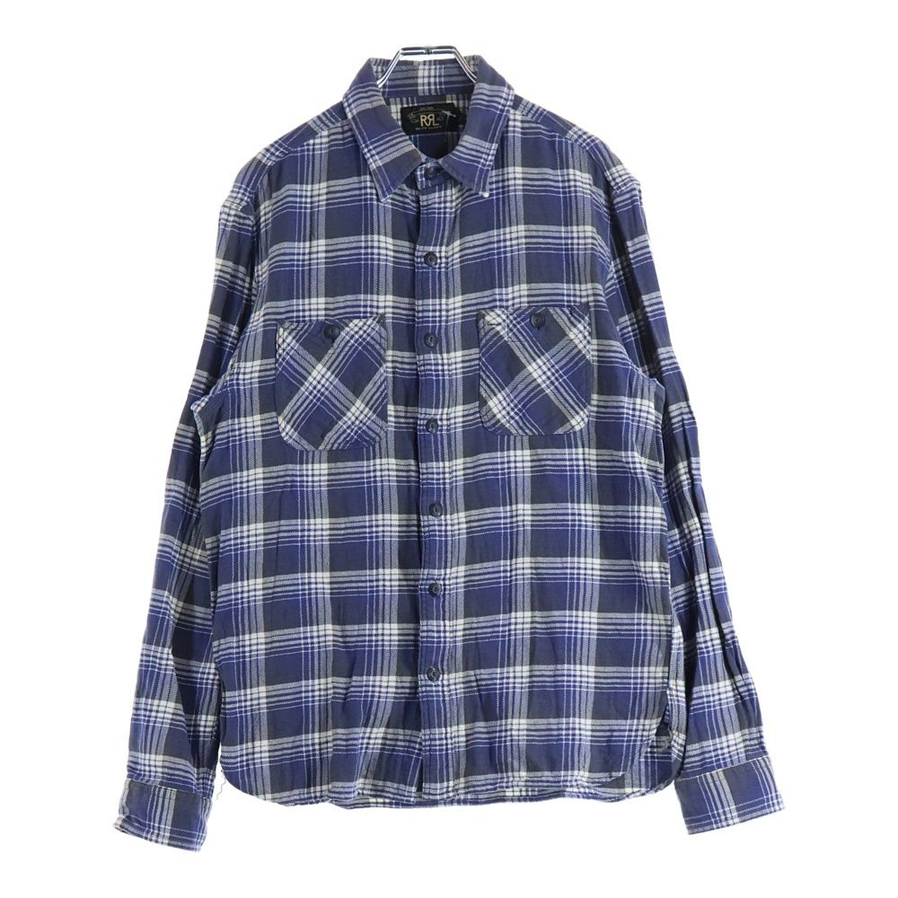 RRL (ダブルアールエル) L/S CHECK SHIRT コットン チェック 長袖