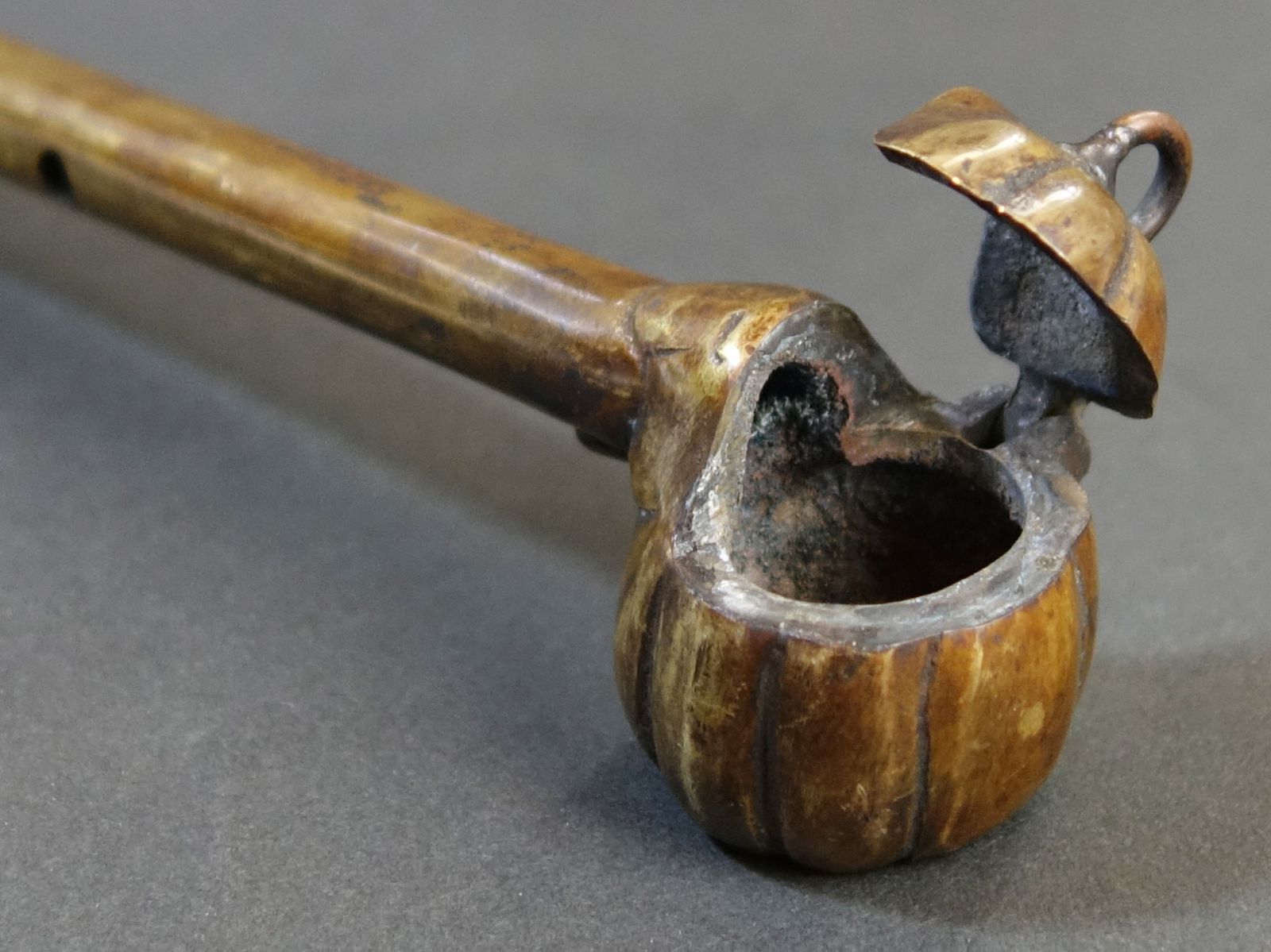 骨董逸品【矢立✕4点 真鍮製 装飾】 矢立 書道具 骨董 古美術