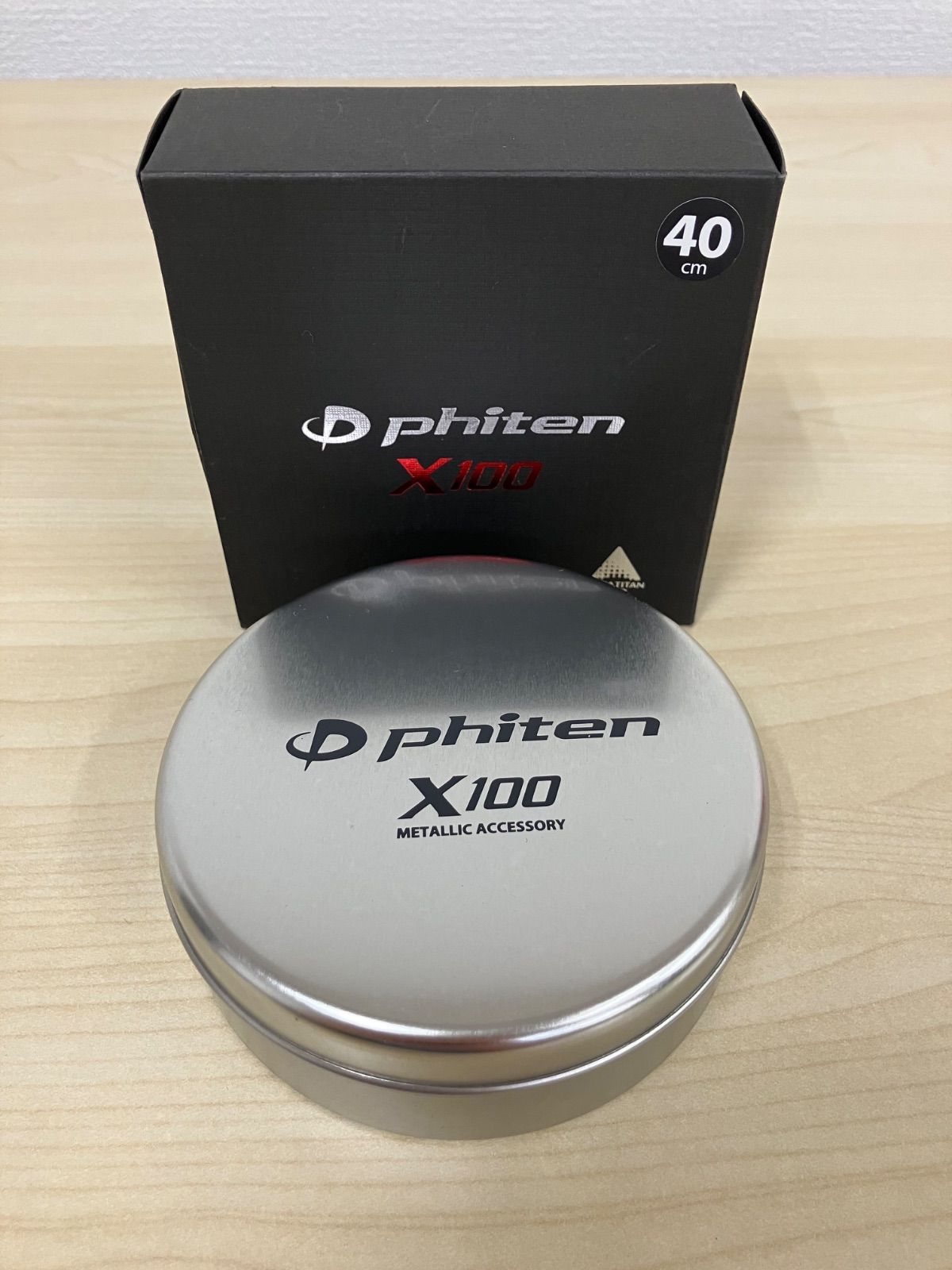 P/ phiten RAKUWAネックX100 (チョッパーモデル）ブラウン 40cm - メルカリ