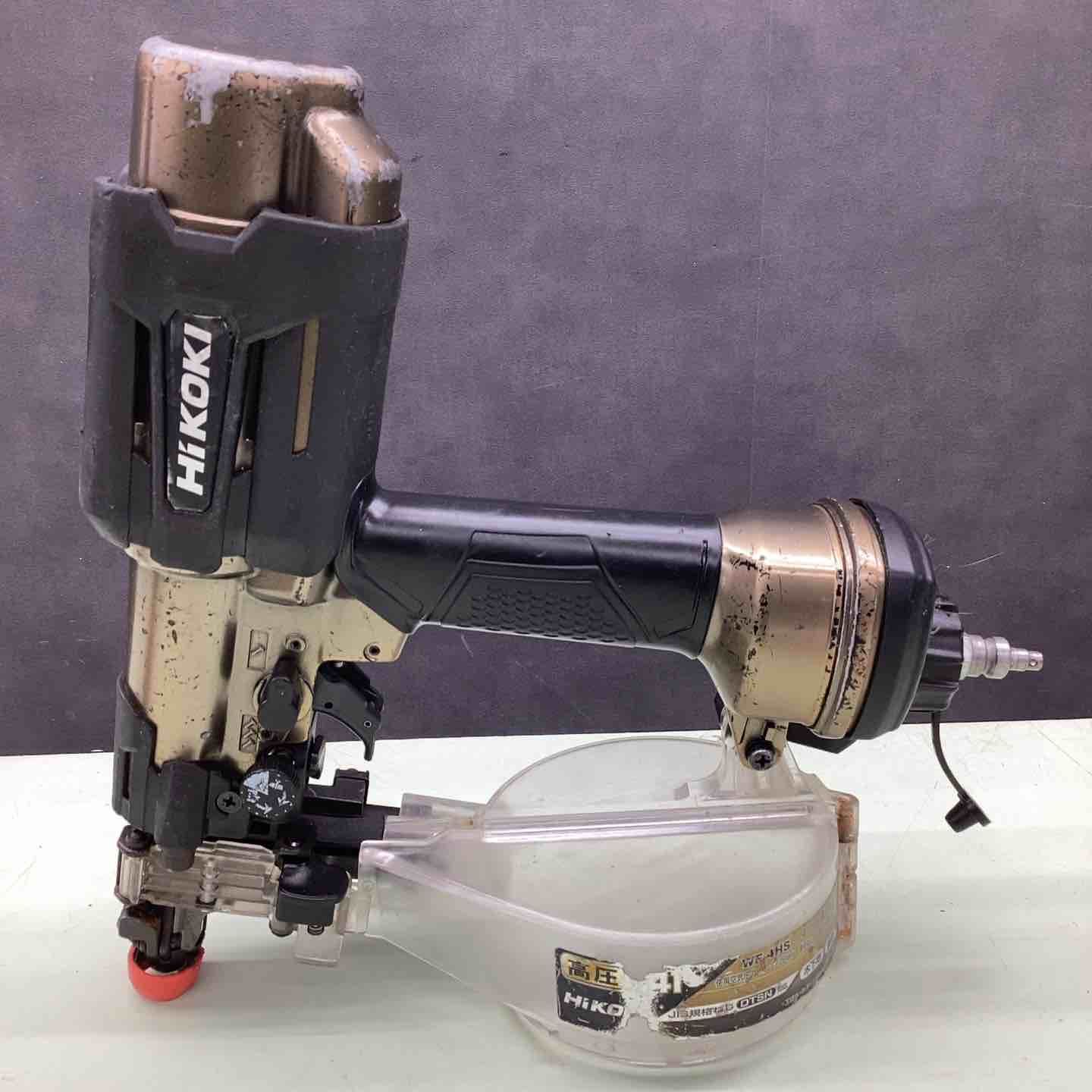 ハイコーキ HIKOKI 旧 日立工機 高圧エアネジ打ち機 WF 4 HS 木下地 石膏ボード ハードボード ネジ締め サイディングボード 床下地 合板
