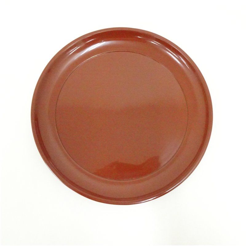 朱漆塗菓子盆10客（保護箱） 茶器 和食器 おしゃれ トレイ トレー 茶道