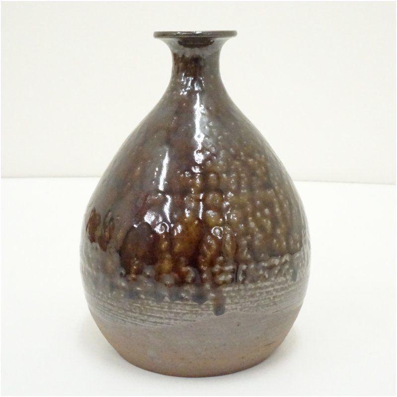 丹波焼 相野窯 石田陶春造 徳利（共箱） 酒器 おしゃれ かわいい 酒