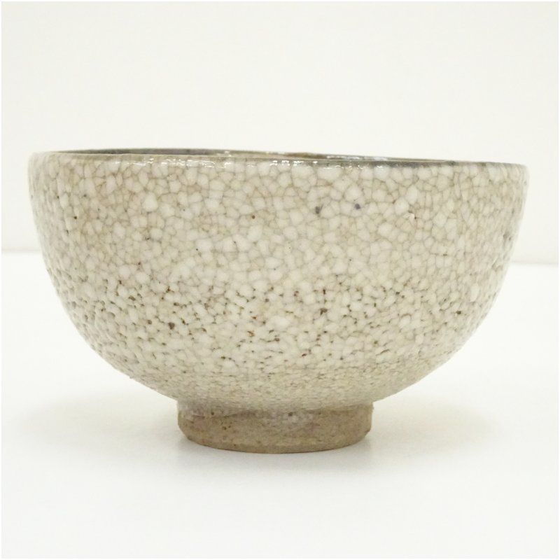大松戸窯 田中陶孫造 小牧山御本陣用写 志野茶碗（共箱） 茶道 抹茶