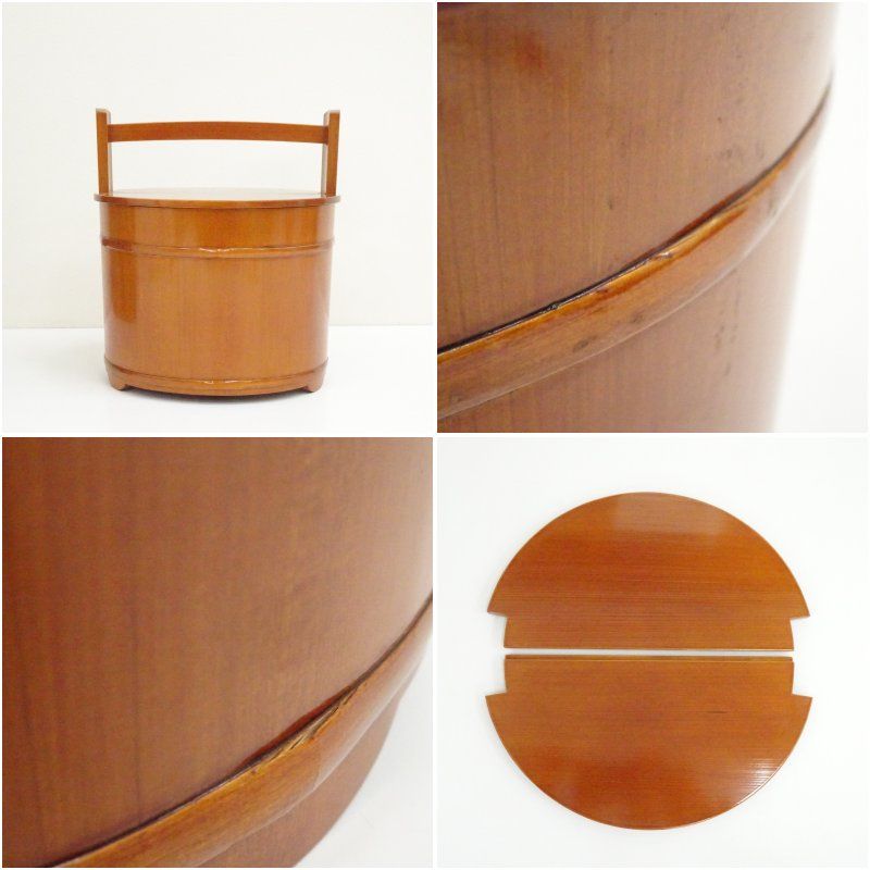 春慶塗手桶水指（保護箱） 水指し 茶道 茶道具 おしゃれ 水差し 抹茶