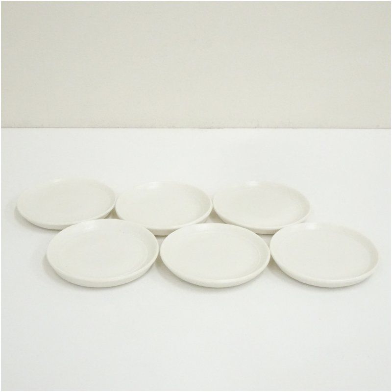 京焼 木村盛和造 長石磁小皿6客 共箱 食器 器 おしゃれ かわいい 骨董 取り皿 醤油皿 料理 アンティーク インテリア レトロ 雑貨