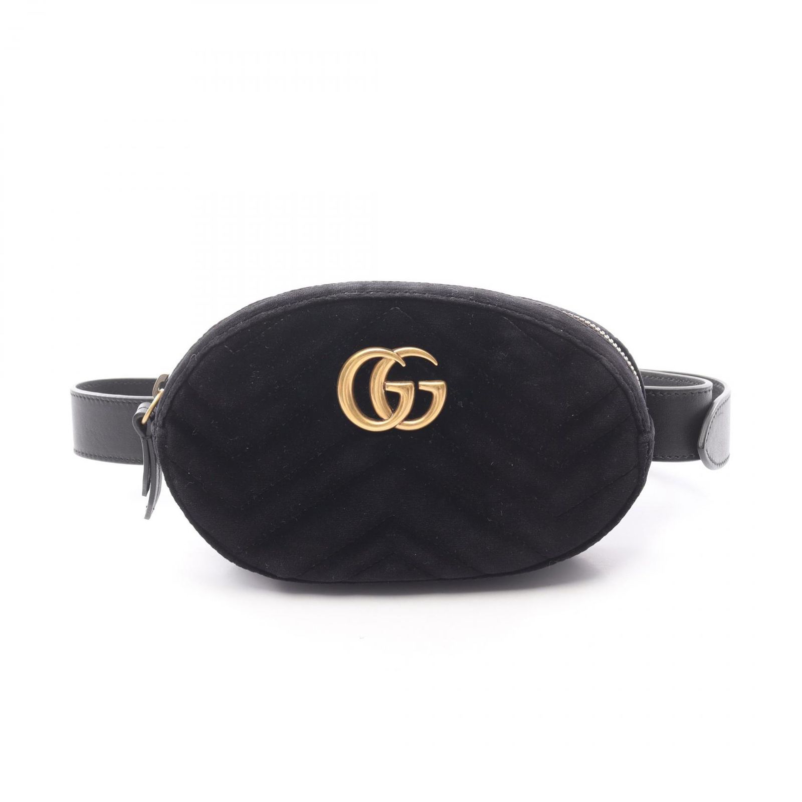 グッチ GUCCI ウエストバッグ GGマーモント 476434 ブラック