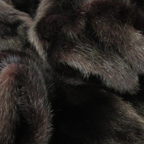 サガミンク SAGA MINK 銀サガ ファーコート ミンク 毛皮 ミドル丈