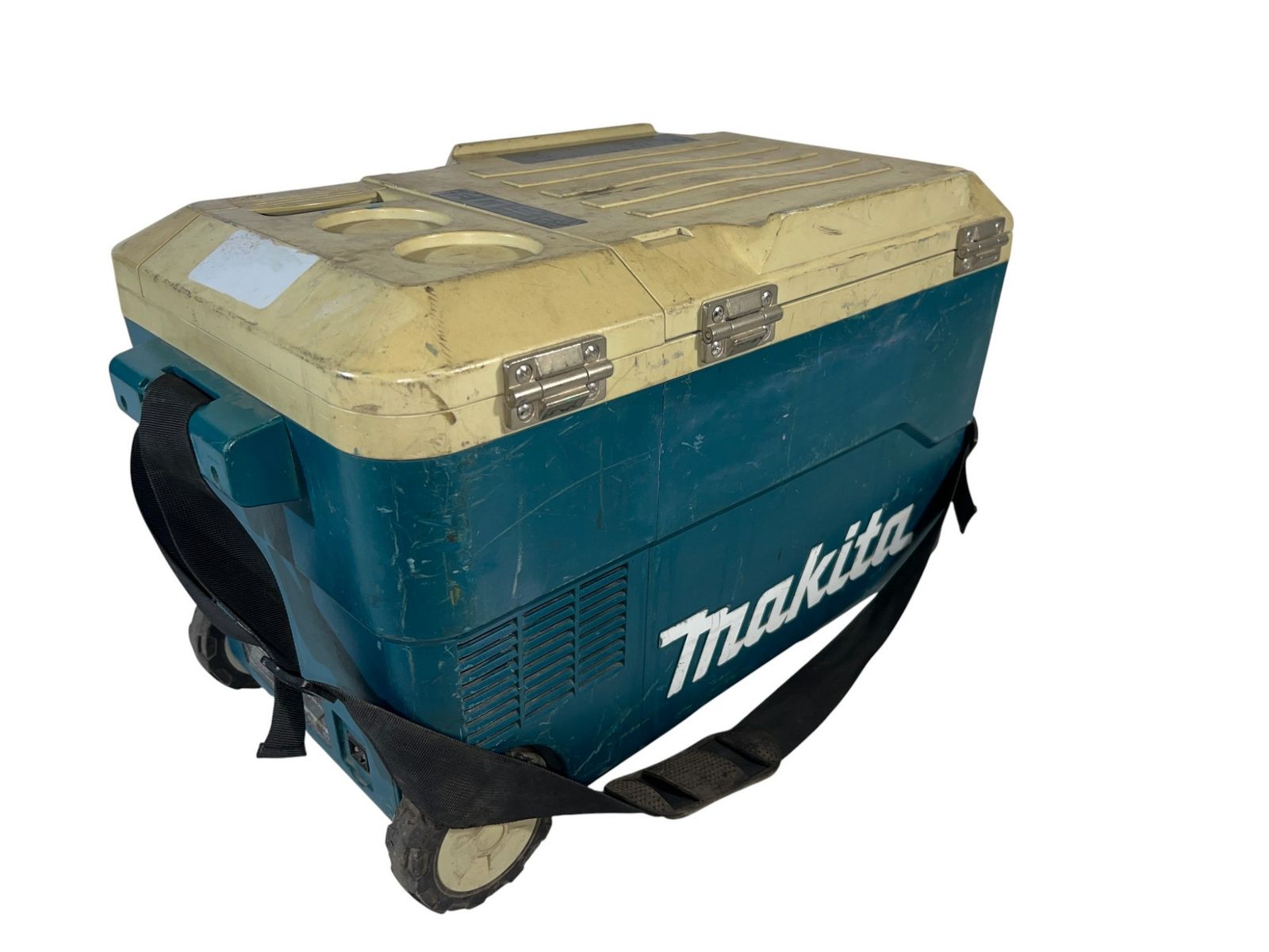  品 makita マキタ 100 V|18 V 充電式保冷温庫 CW 180 D 青 本体のみ コードレス 冷蔵庫 クーラーボックス アウトドア キャンプ121546 その他 電動工具 エア工具