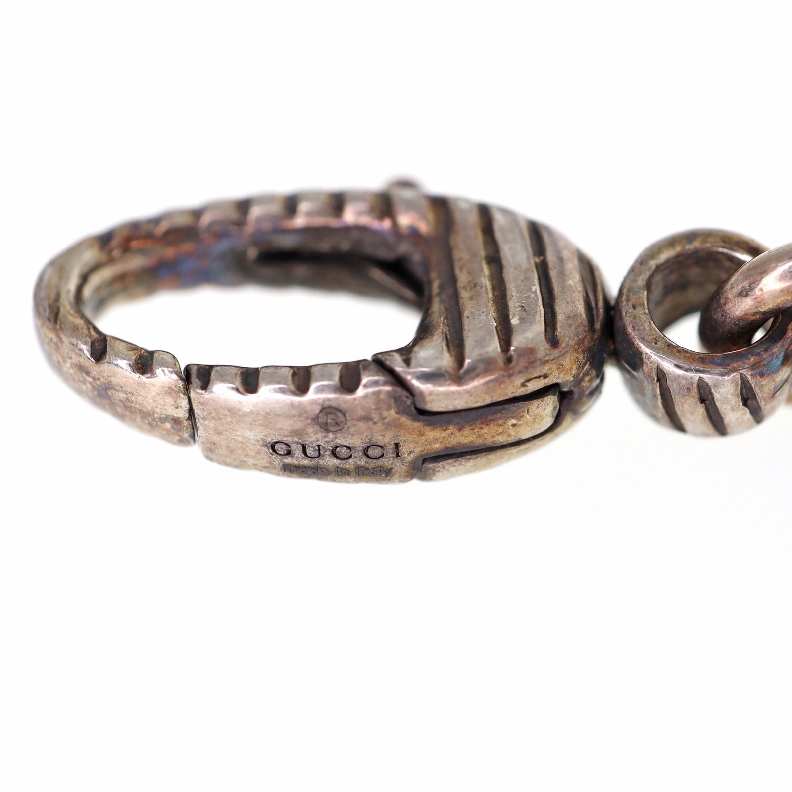 GUCCI グッチ　アラベスクインターロッキングＧ　ツイストブレスレット 925 中古】GUCCI / グッチ インターロッキング G ブレスレット アラベスク