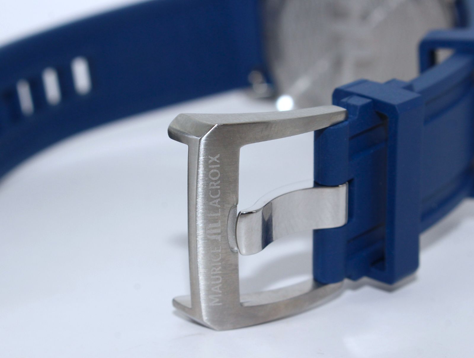  VRW 1569 時計 MAURICE LACROIX モーリス ラクロア PT6248 SS00L 130 4 ポントス S ダイバー W文字盤 メンズ 自動巻き 稼働品 アメカジ 自動巻き時計 腕時計(アナログ)