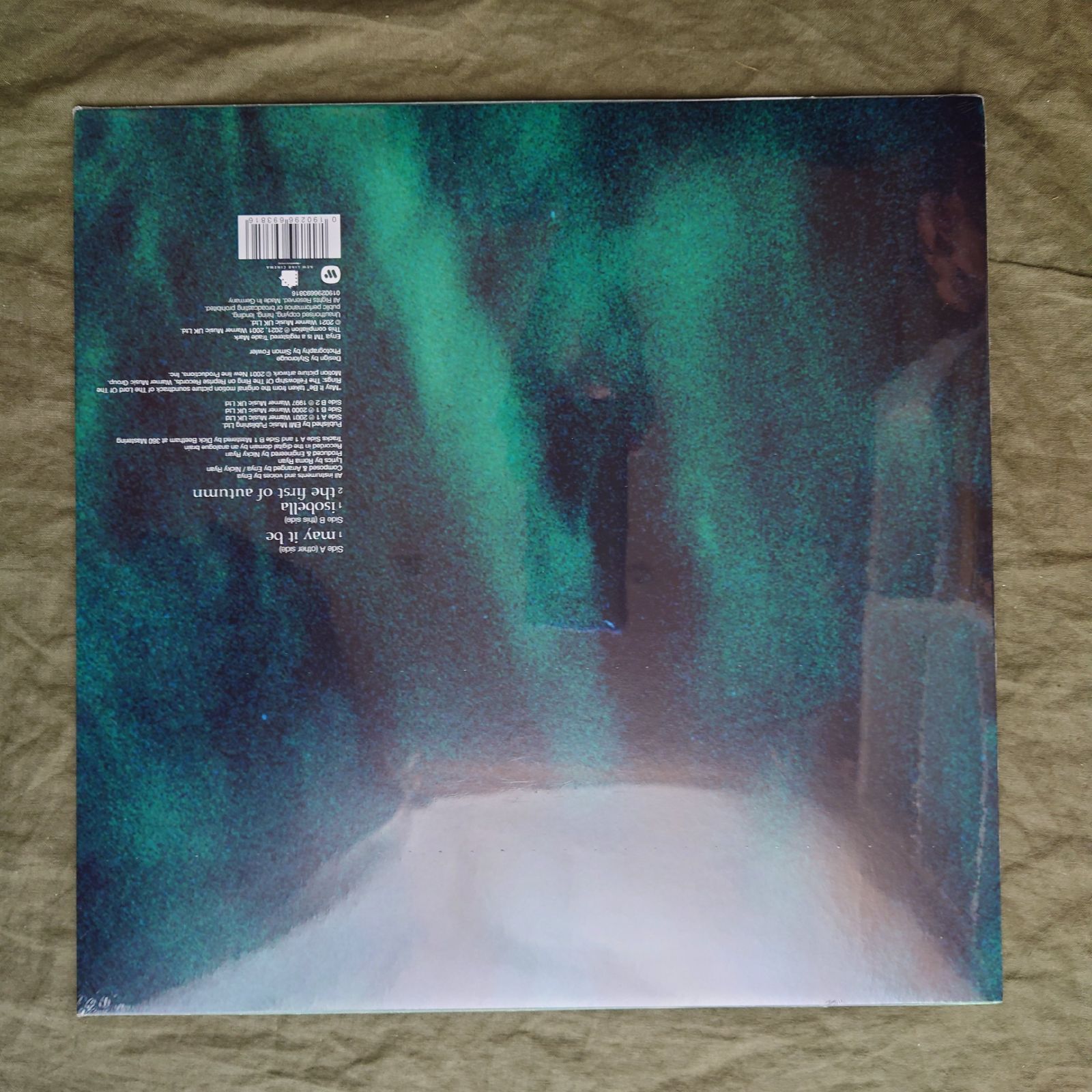 未開封新品 レア盤 2021年 欧州盤 Enya ピクチャーLPレコード May It