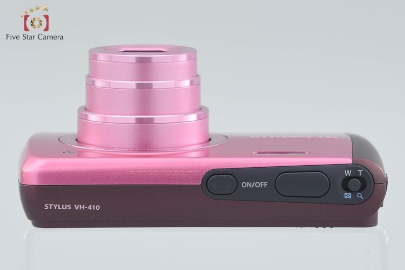 中古】OLYMPUS オリンパス STYLUS VH-410 ピンク コンパクトデジタル