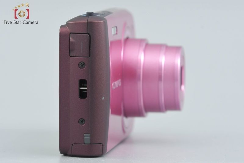 中古】OLYMPUS オリンパス STYLUS VH-410 ピンク コンパクトデジタル