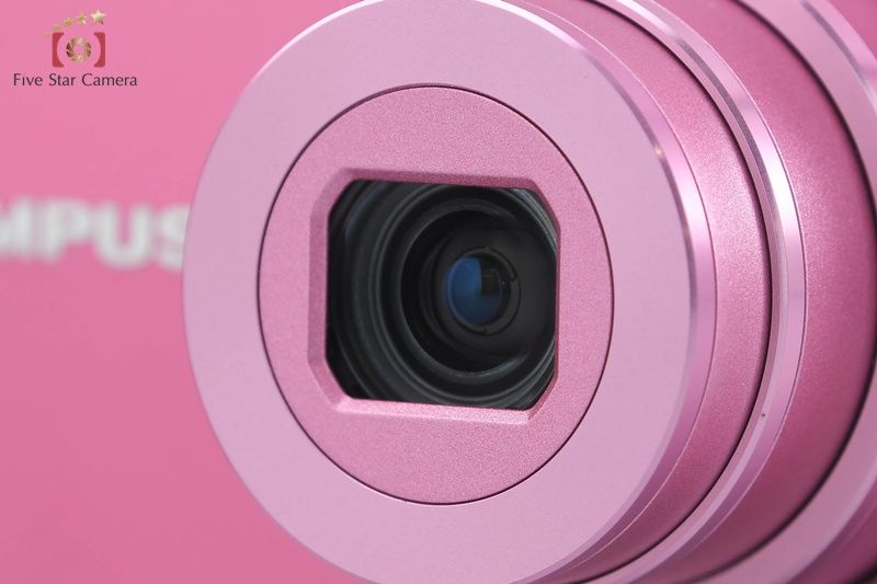 中古】OLYMPUS オリンパス STYLUS VH-410 ピンク コンパクトデジタル