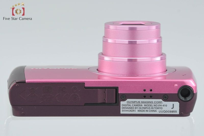 中古】OLYMPUS オリンパス STYLUS VH-410 ピンク コンパクトデジタル