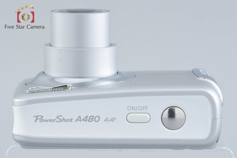 中古】Canon キヤノン PowerShot A480 シルバー コンパクトデジタル