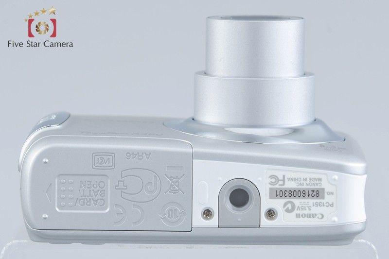 中古】Canon キヤノン PowerShot A480 シルバー コンパクトデジタル