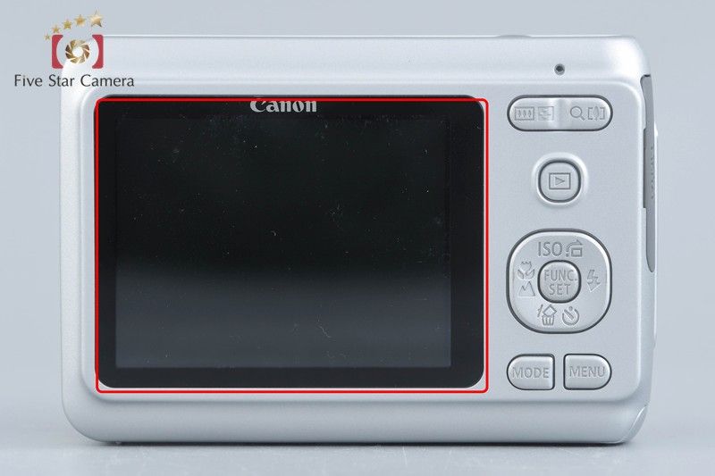 中古】Canon キヤノン PowerShot A480 シルバー コンパクトデジタル