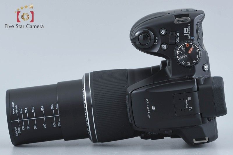 中古】FUJIFILM 富士フイルム FINEPIX S9200 ブラック コンパクト