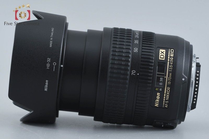 中古】Nikon ニコン AF-S DX NIKKOR 18-70mm f/3.5-4.5 G ED - メルカリ