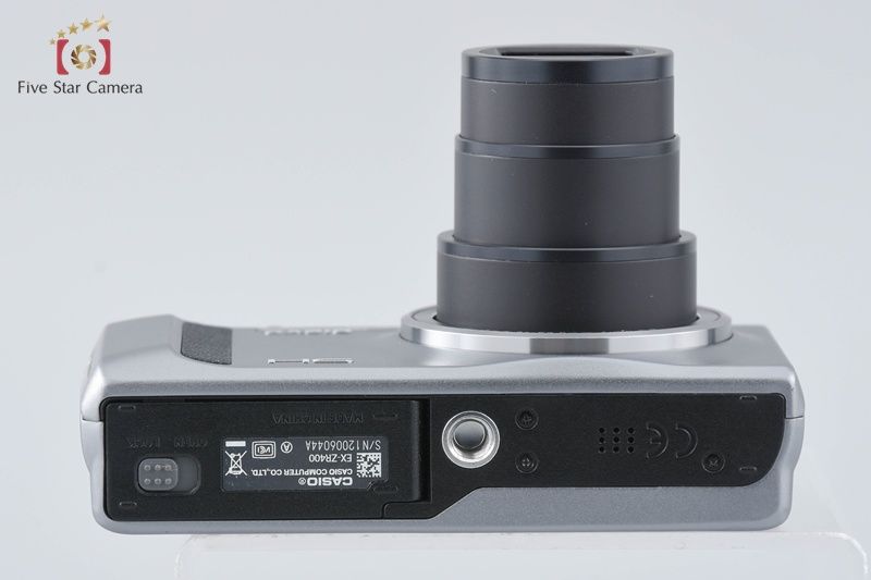 中古】Casio カシオ HIGH SPEED EXILIM EX-ZR400 シルバー コンパクト