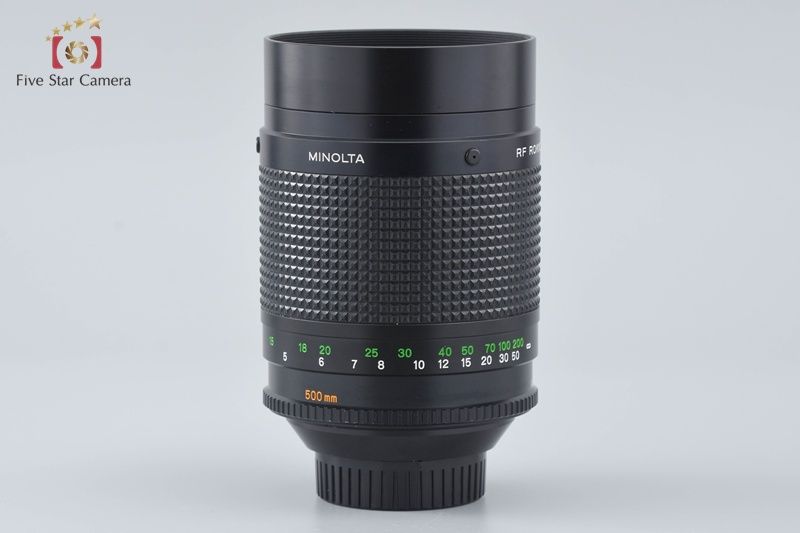 中古】MINOLTA ミノルタ RF ROKKOR REFLEX 500mm f/8 - メルカリ