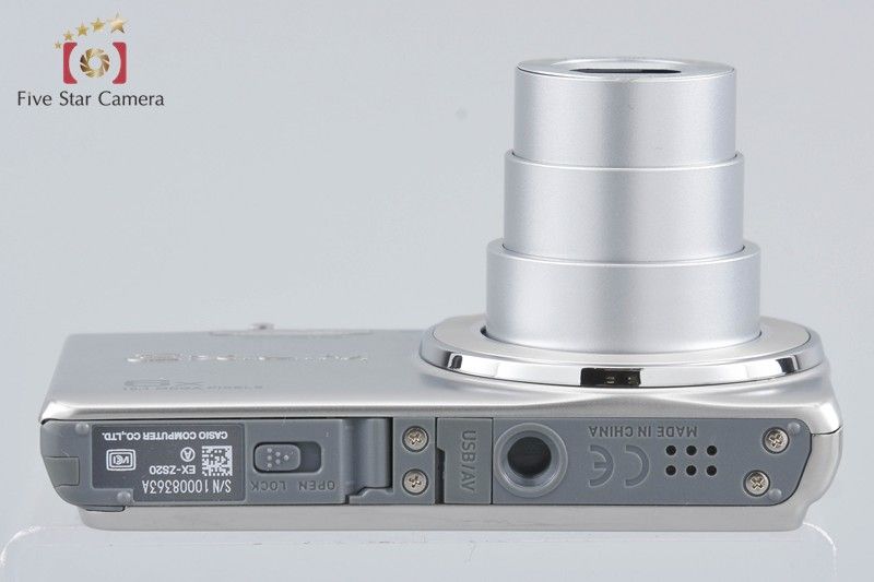 中古】Casio カシオ EXILIM EX-ZS20 シルバー コンパクトデジタル