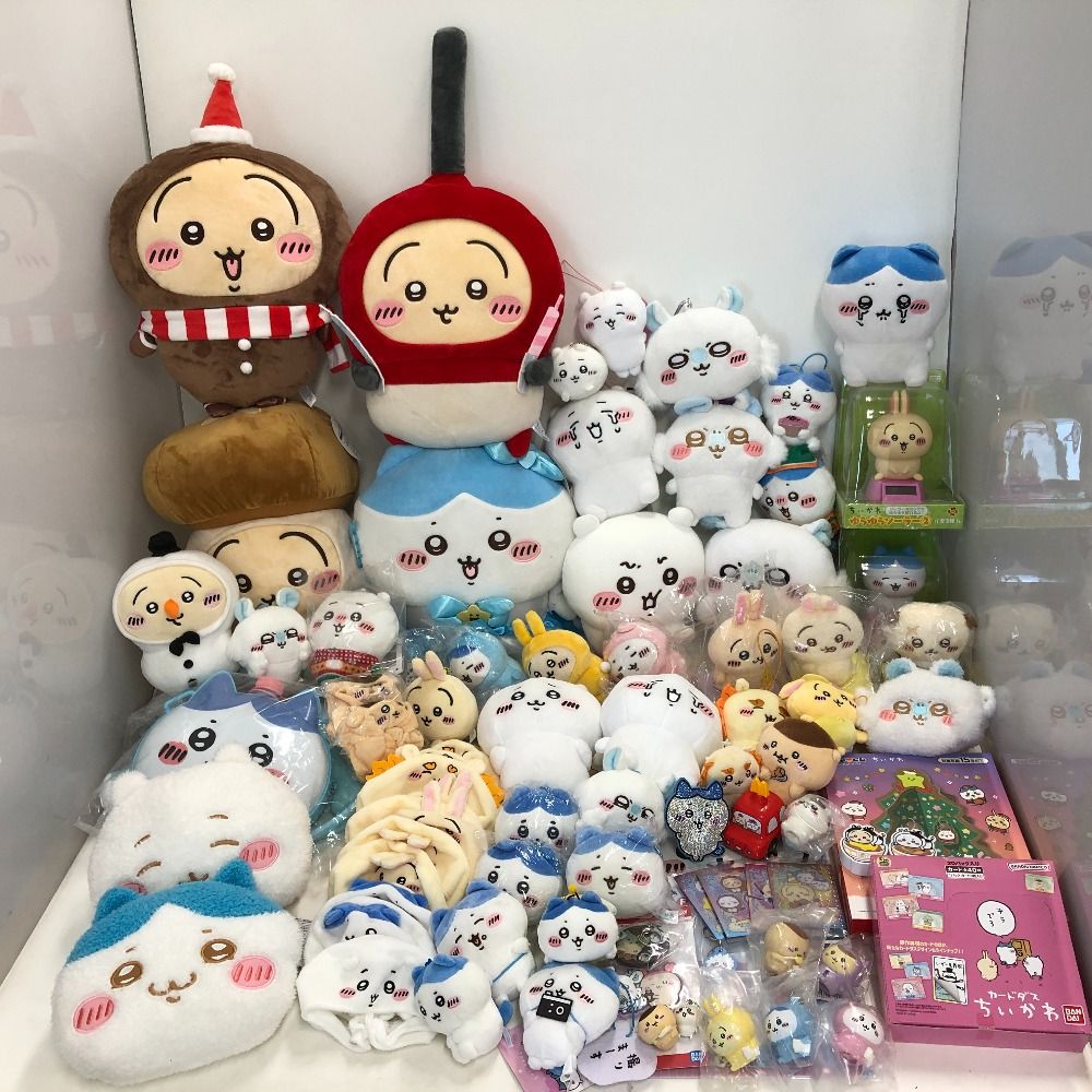 ちいかわグッズまとめ売り 02w21488 ちいかわ ぬいぐるみ/グッズ/大量まとめ売り 約60点以上 ちい