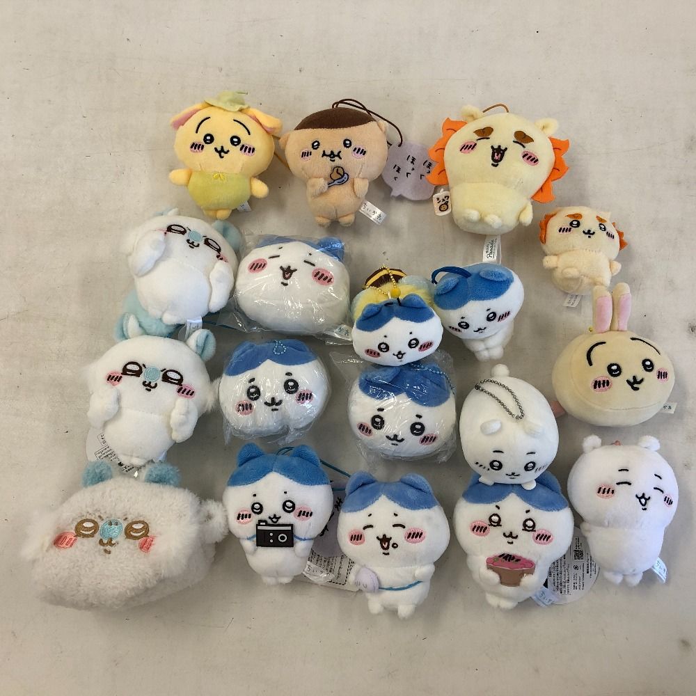 ちいかわ　ぬいぐるみ　まとめ売り アイテム別！ちいかわ買取相場｜ぬいぐるみ・マスコット編 | 買取タイムズ